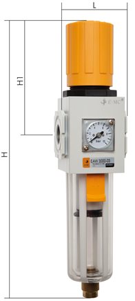 Exemplary representation: Filter regulator - Eco-Line