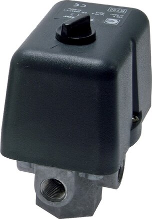 Exemplary representation: Pressure switch for compressors (diaphragm pressure switch), MDR 2 ... K